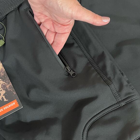 Free Soldier mens sz. 34/34Softshell fleece lined cargo snow hiking Pants 121B - Picture 8 of 13